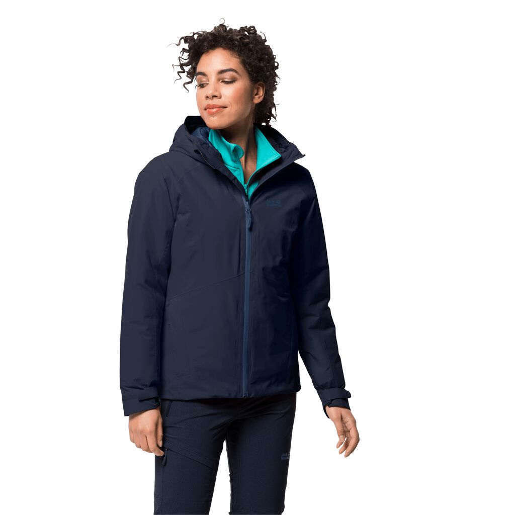 Jack Wolfskin ARGON STORM αδιάβροχο μπουφάν γυναικεια μπλε | GR5414744